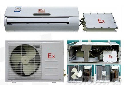 1.5P防爆空調組合圖